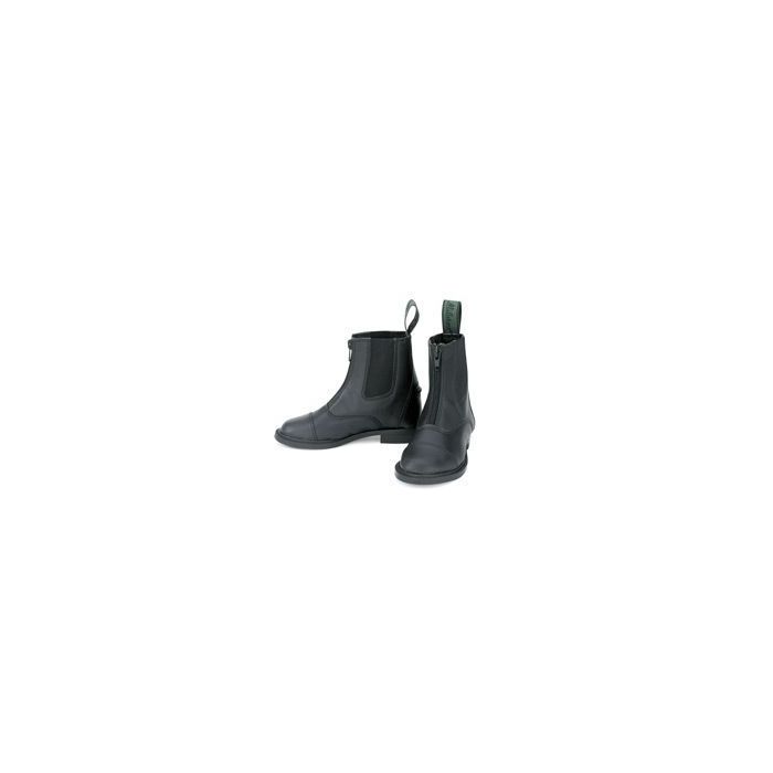 Lettia Child's Black Zip Paddock Shoes