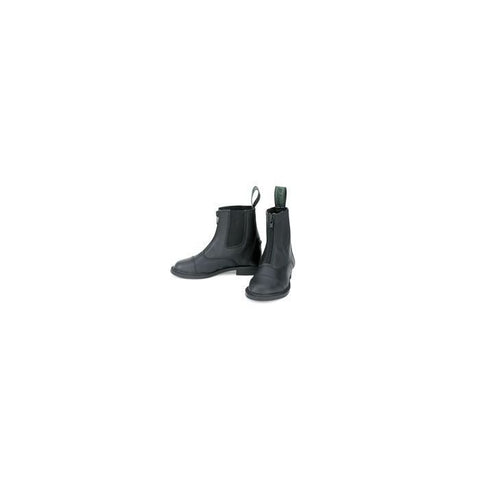 Lettia Child's Black Zip Paddock Shoes