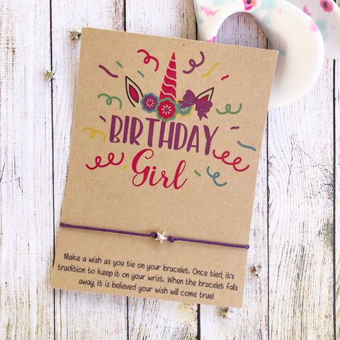 Wishlets - Unicorn Birthday Girl