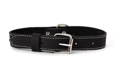 Euro Dog Soft Leather Dog Collar