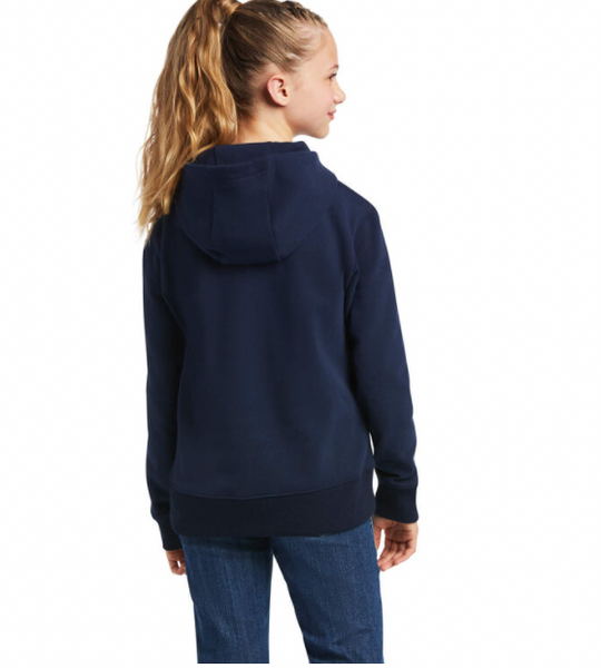 Ariat® Girls REAL Serape Logo Hoodie