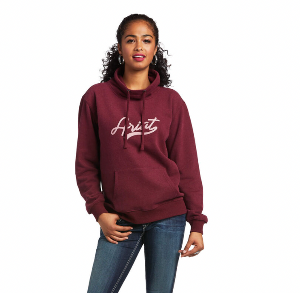 Ariat® REAL Logo Script Cowl Sweatshirt